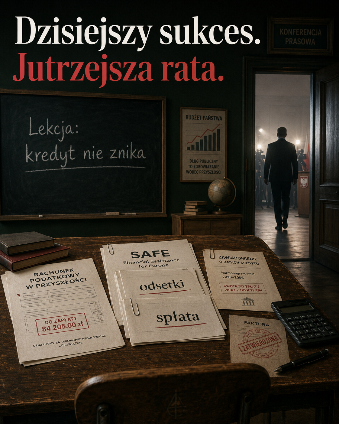 Dług dla wnuków bez pokazywania dzieci