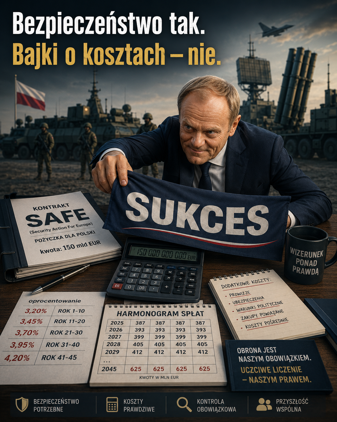 Bilans: obrona tak, kredyt bez bajek