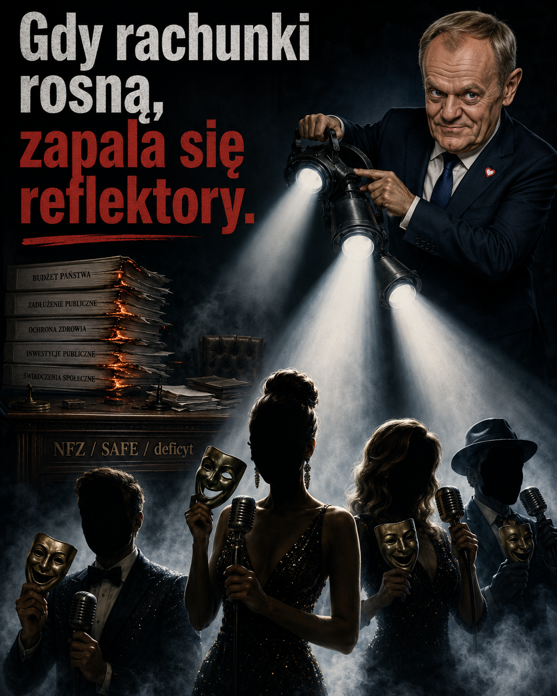 Celebryci jako zasłona dymna