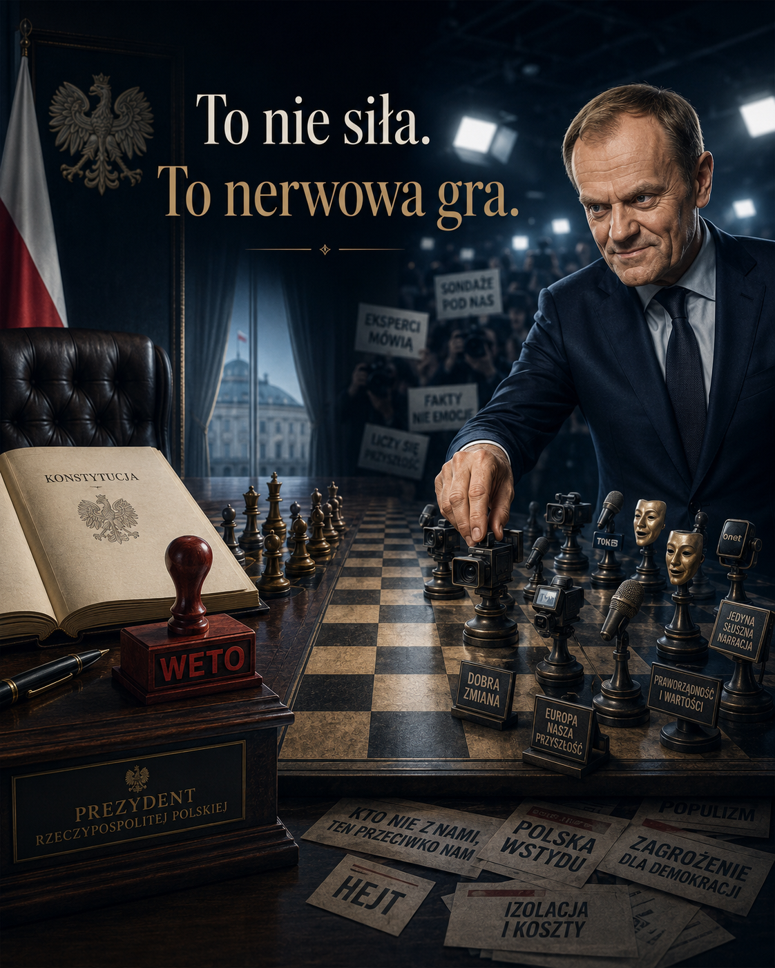 Wojna narracji z prezydentem