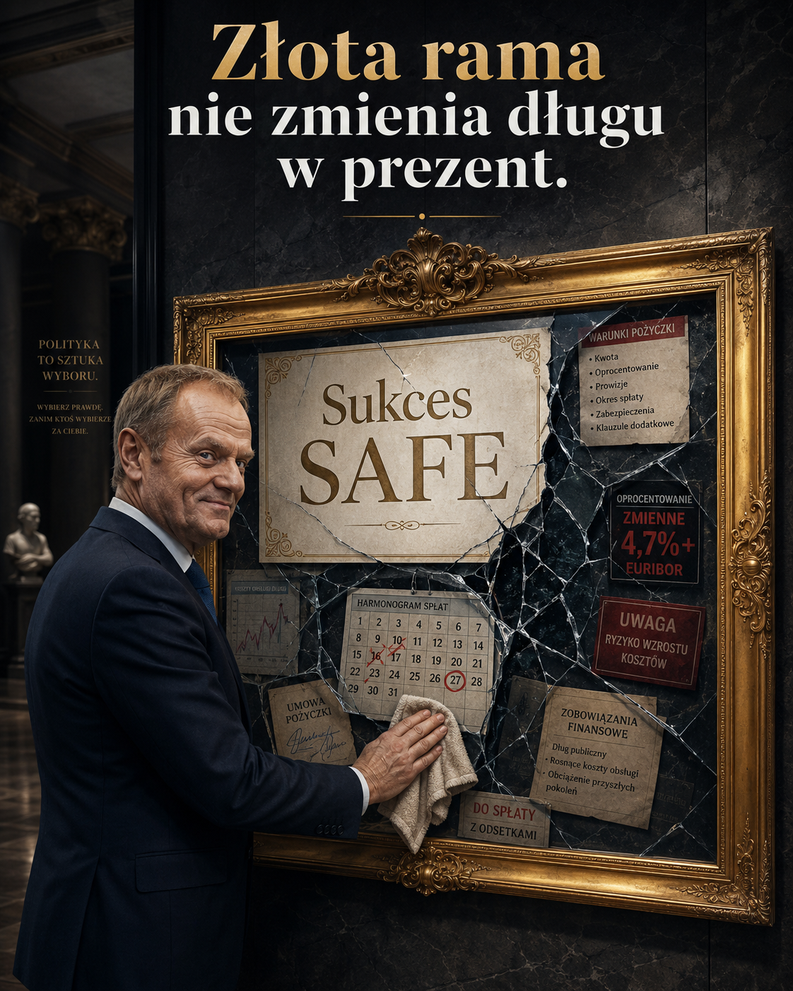 Rządowa złota ramka