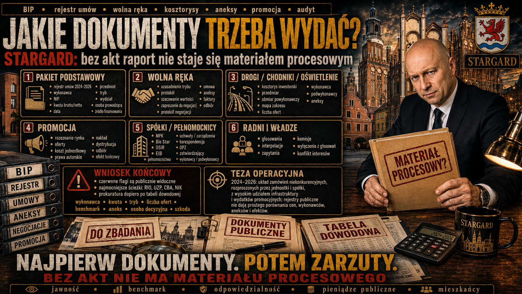 Dokumenty które trzeba zażądać żeby raport zmienił się w materiał procesowy1