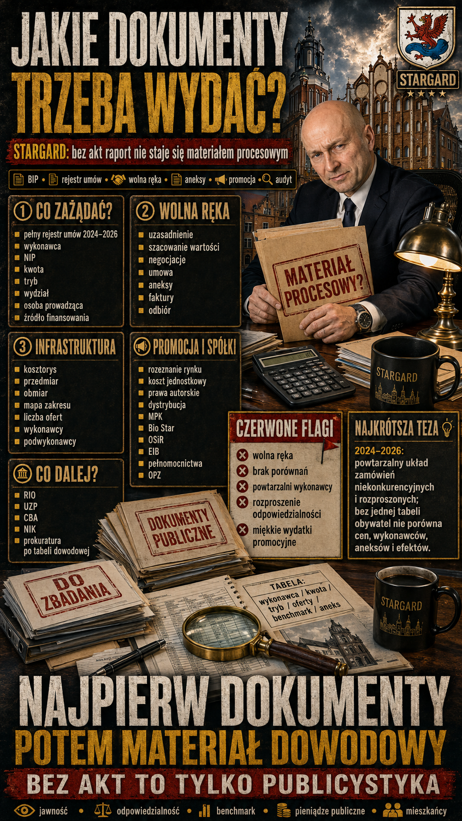 Dokumenty, które trzeba zażądać, żeby raport zmienił się w materiał procesowy2