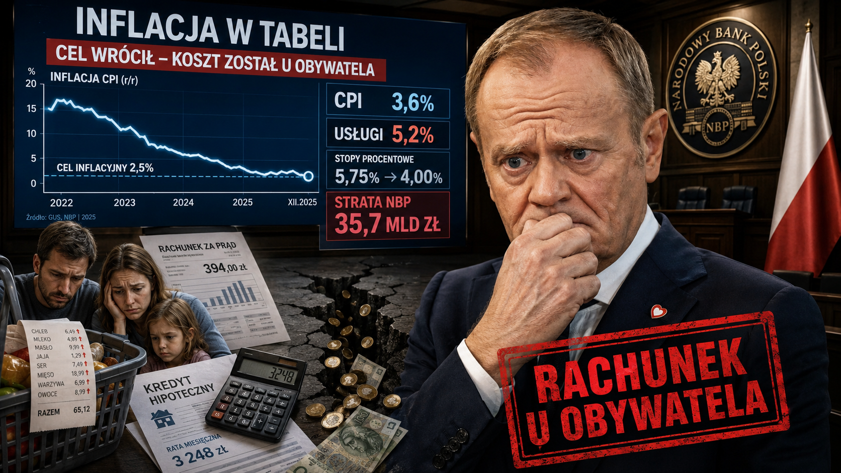 inflacja w tabeli
