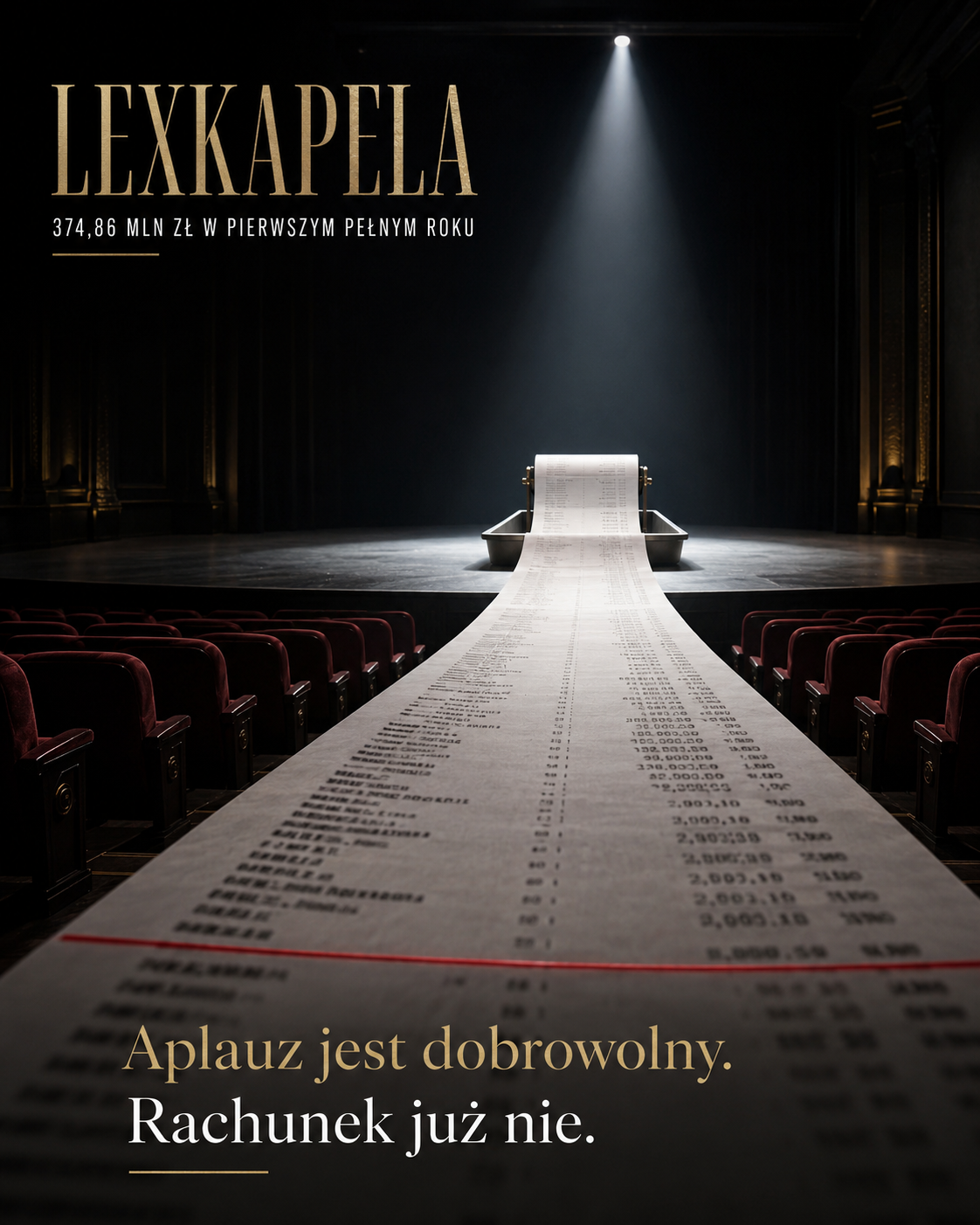 Rachunek za aplauz