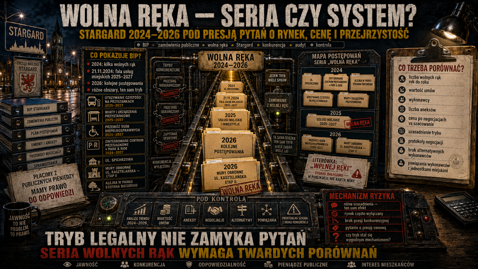 seria „wolna ręka” w latach 2024–2026