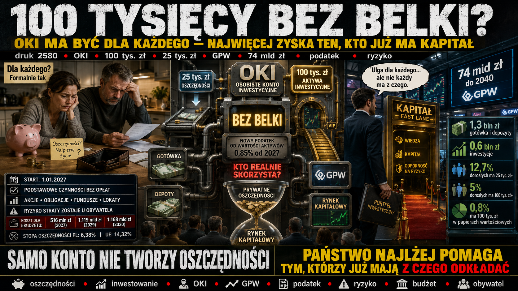 100 tyś bez belki