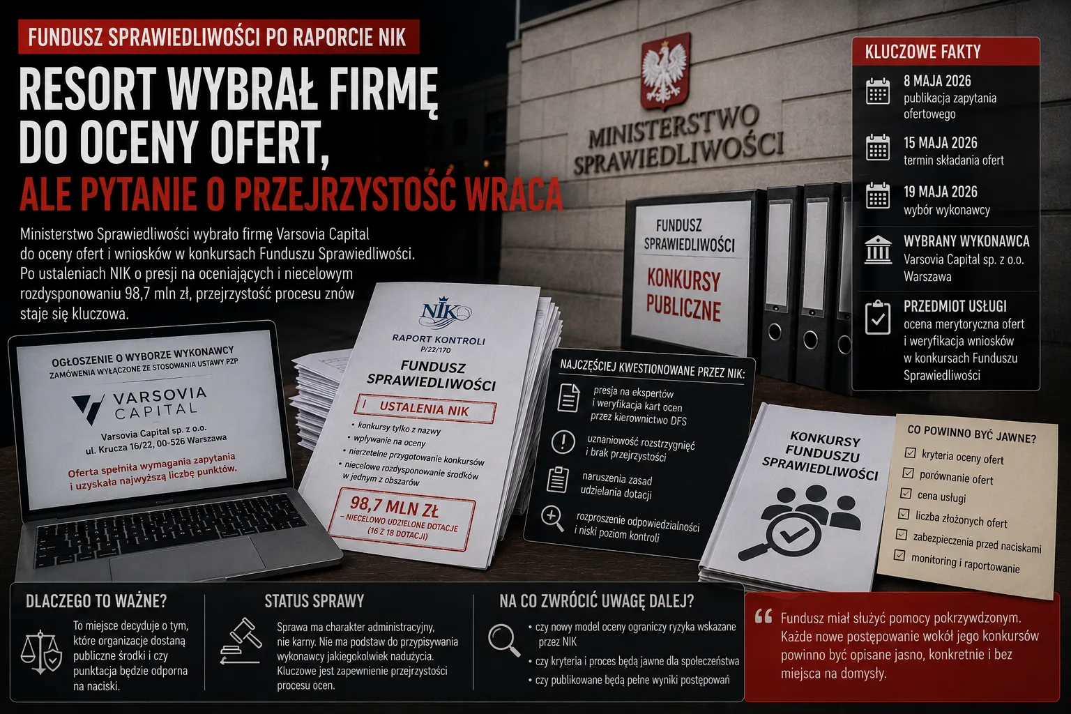 Newsy II – Fundusz Sprawiedliwo U015bci Po Kontroli Nik Wraca W Nowym Dokumencie Bip Minist