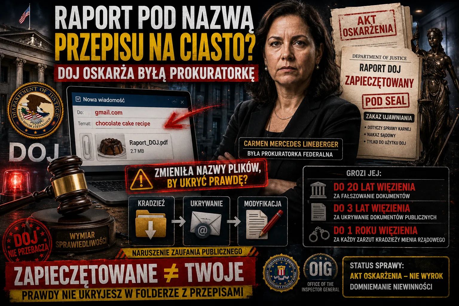 Newsy – Byla Prokurator Oskarzona Usa