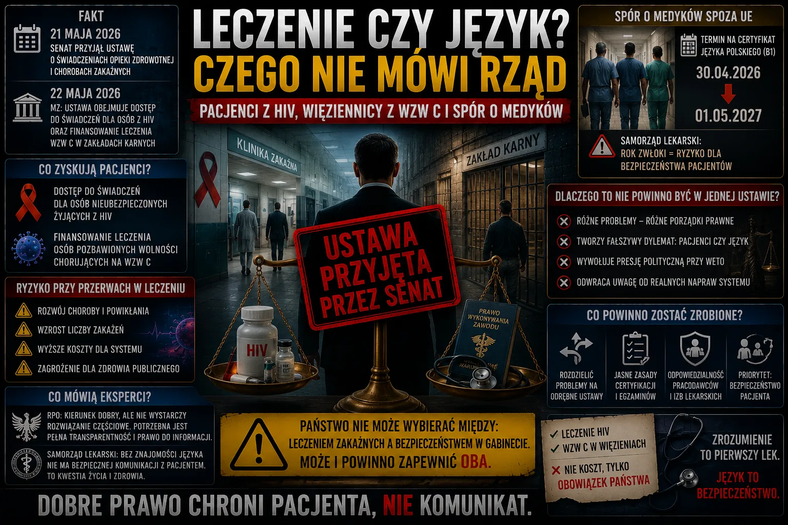 Polityka – Dobre Prawo Nie Manipuluje Pacjetem