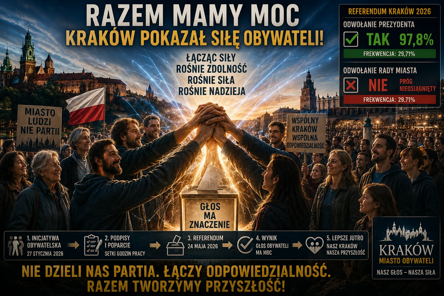 Polityka – Krakow Referendum Jest Moc