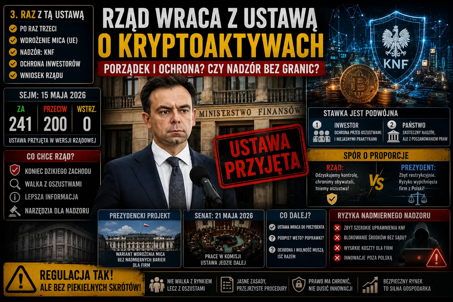 Polityka – Krypto Aktywa Po Raz Kolejny